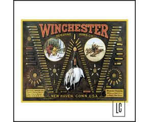 Placa Decorativa Winchester Bullet - Mostly Signs