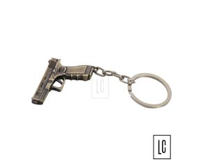 Chaveiro Metal Glock Bronze Bélica