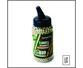 Airsoft BBs 0.20g Biodegradável 2000 Un