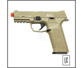 Pistola Airsoft GBB ICS Alpha Tan - 6mm