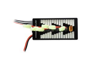 Adaptador para carregamento de até 6 baterias L6Board (Conector Mini-Tamiya)