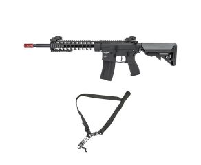 Airsoft AR15 Neptune Keymod 10" + Bandoleira 2 pontas MS2 Sling Triad NTK