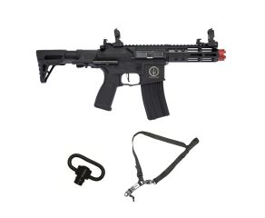 Airsoft AR15 Neptune PDW + Engate Rápido + Bandoleira