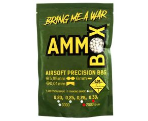 Airsoft BBs 0.30g Ammo Box Federaty 2000 Un