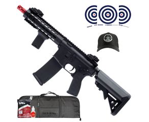 Airsoft M4 Specna Arms SA-E08 Edge E-series Carbine Keymod + Capa + BBs + Bone LC + Oleo + Alvos