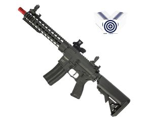 Airsoft Rossi AR15 Neptune 10 Short + Red Dot Z4 1x28x40 + Alvos