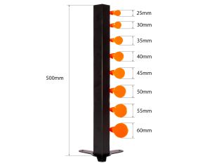 Alvo Árvore de Duelo 3mm Airgun - Rossi
