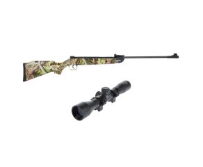 Carabina de Pressão QGK Hunter Camuflada 5.5mm + Luneta 4X32 11mm