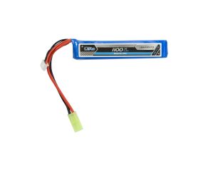 Bateria Airsoft LiPo 11.1V 1100mAh 20C 40C