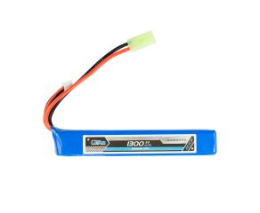 Bateria Airsoft LiPo 11.1V 1300mAh 20C 40C