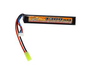 Bateria Airsoft Lipo 11.1V 1300mAh 20C