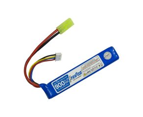 Bateria Airsoft Lipo 11.1V 900mAh 25C FFB-015 Feasso