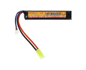 Bateria Airsoft Lipo 7.4V 1100mAh 20C