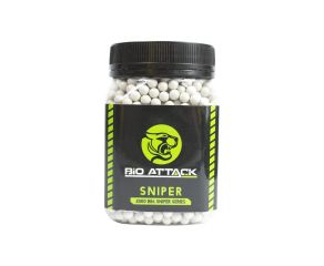 Airsoft BBs 0.48g Sniper Bio Attack 2000 Un