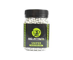 Airsoft BBs 0.32g Sniper Bio Attack 2000 Un