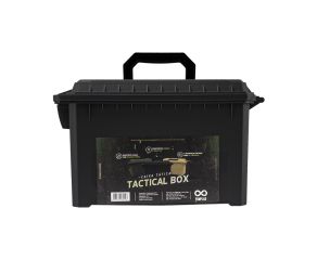 Caixa de Munição Tático Grande Ammo Box Tactical Preto 7,5L