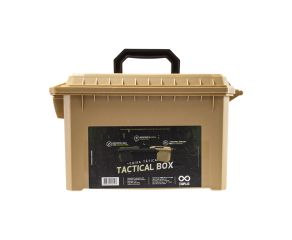 Caixa de Munição Tático Grande Ammo Box Tactical Tan 7,5L