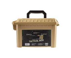 Caixa de Munição Tático Pequena Ammo Box Tactical Tan 4L