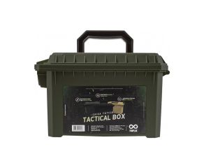 Caixa de Munição Tático Pequena Ammo Box Tactical Verde 4L