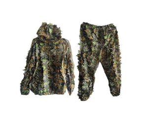 Camuflagem Ghillie Suit Calça e Jaqueta