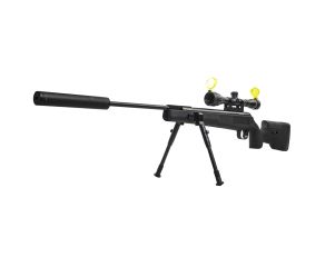 Carabina de Pressão Eagle Black 4.5mm Nitro + Luneta Gold Crown 4x32