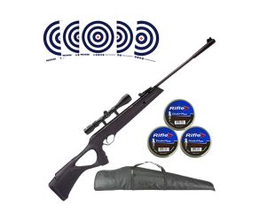 Carabina de Pressão Artemis GR800S Blade Nitro 4.5mm + Luneta + Capa + Chumbos + Alvos