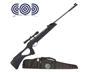 Carabina de Pressao Artemis GR800S Blade Nitro 5.5mm + Luneta Rossi 3-9x40 11mm + Capa Rossi + Alvos