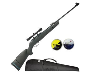 Carabina de Pressão Gamo Big Cat Nitro IGT 4.5mm + Luneta 3-9x40 + Chumbinhos