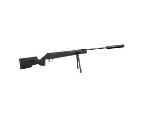 Carabina de Pressão Eagle Black Nitro Gás Ram 4.5mm