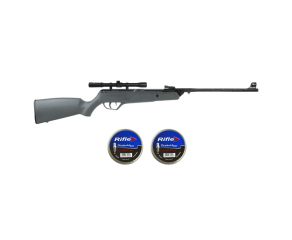 Carabina de Pressão CBC AG11 4.5mm + Luneta 4x20 + Chumbinho Rifle Diabolô