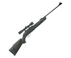 Carabina de Pressão Gamo Big Cat Nitro IGT 4.5mm + Luneta 4x32 Rossi Sport 11mm