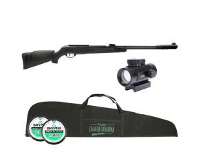 Carabina de Pressão Gamo CFX 4.5mm com Red Dot + Kit