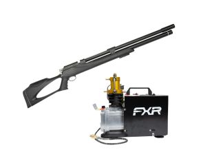 Carabina PCP Artemis M25 Thunder Black 9mm + Compressor PCP FXR 220V