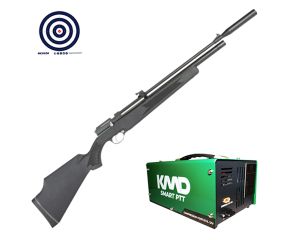 Carabina PCP Artemis PR900S G2 4.5mm VR + Compressor de AR KMD + Alvos