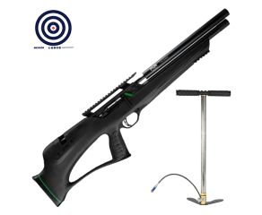 Carabina PCP Artemis T-Rex Bullpup 4.5mm + Bomba Manual PCP + Alvos