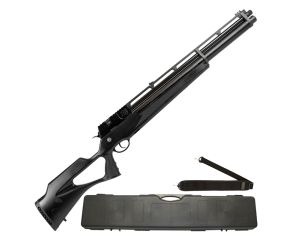Carabina de Pressao PCP R8 Black Standard Rossi 6.35mm + Case + Bandoleira