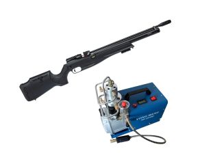 Carabina PCP Reximex Daystar 6.35mm + Compressor PCP 220V