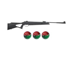 Carabina Rossi SAG R1000 Nitro 5.5mm + Chumbinho Rifle Field Destroyer 5,5mm 125 Unidades