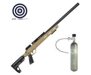 Carabina PCP Artemis M30C Upper 5.5mm + Cilindro Scuba PCP + Estacao de Recarga Scuba + Alvos