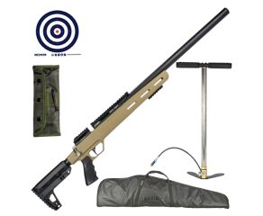 Carabina PCP Artemis M30C Upper 5.5mm + Bomba Manual PCP + Capa Magnum + Kit de Limpeza + Alvos