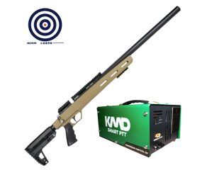Carabina PCP Artemis M30C Upper 5.5mm + Compressor KMD de Ar + Alvos