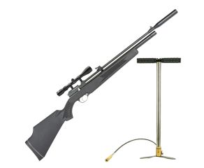 Carabina PCP Artemis PR900S 5.5mm + Luneta 3-9x40 + Bomba Manual 235 BAR