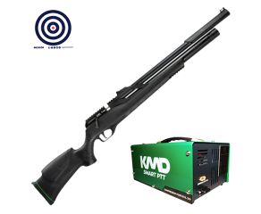 Carabina PCP Artemis T-Rex 4.5mm + Compressor de AR KMD + Alvos