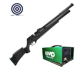 Carabina PCP Artemis T-Rex 5.5mm + Compressor de AR KMD + Alvos