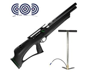 Carabina PCP Artemis T-Rex Bullpup 5.5mm + Bomba Manual PCP + Alvos