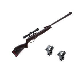 Carabina de Pressão Gamo Black Fusion Mach1 IGT Nitro 5.5mm + Luneta 3-9x40 Thunder Outdoors + Mount