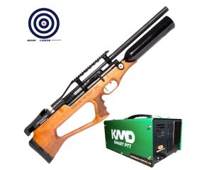 Carabina PCP Kral Arms Bullpup Empire X 5.5mm + Compressor KMD de ar + Alvos