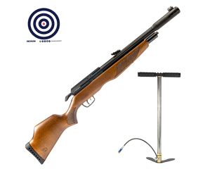Carabina PCP Gamo Riser 5.5mm + Bomba Manual PCP + Alvos