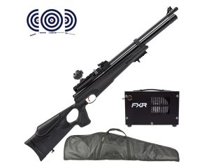 Carabina PCP Hatsan AT44 10 - 5.5mm + Compressor Tuxing + Red Dot T4 1x22 + Capa Magnum LC + Alvos