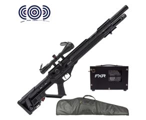 Carabina PCP Hatsan Invader Auto 5.5mm + Compressor Tuxing + Luneta 5-20x50 SFIR + Capa LC + Alvos